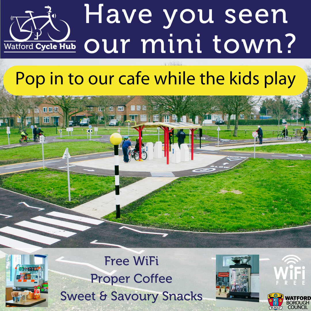 watford cycle hub mini town
