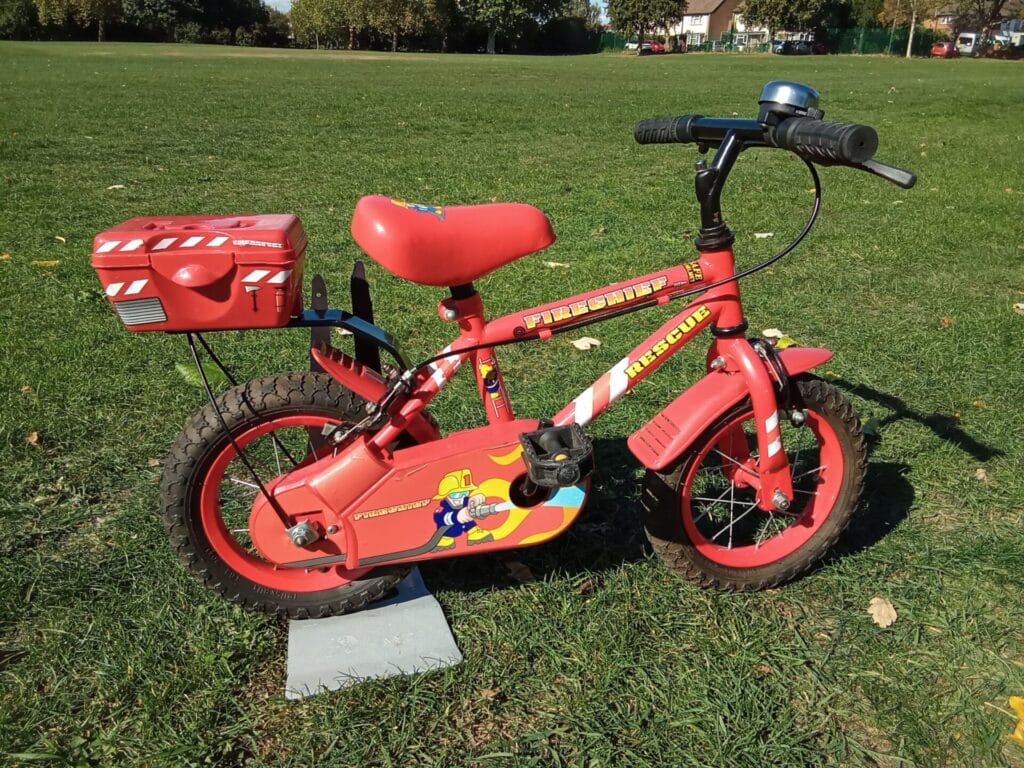 firechief rescue, 12.5 wheel, red