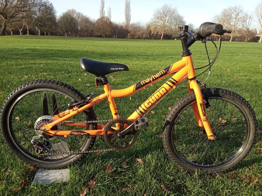 cuda mayhem, 20 wheel, orange