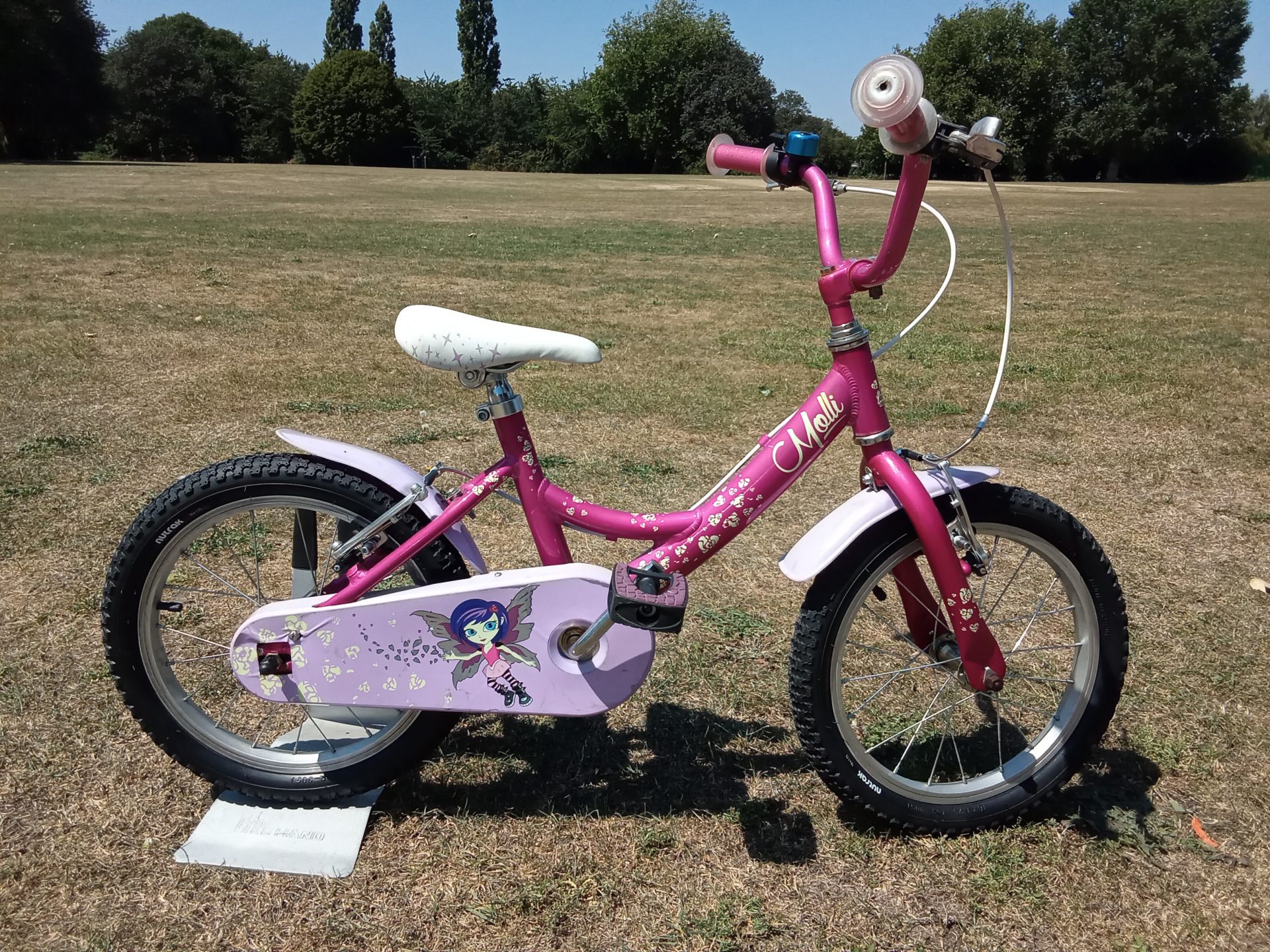raleigh molli, 16 wheel, pink