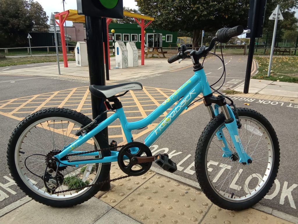 ridgeback harmony, 20 wheel, light blue